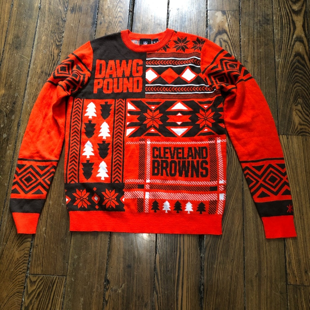Cleveland Browns NFL Nordic Style Sweater M